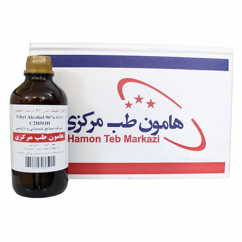الکل طبی هامون طب مرکزی محلولی شفاف برای پاکسازی اصولی